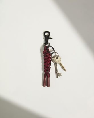 Antler Discovery Keyring In Cedar Red