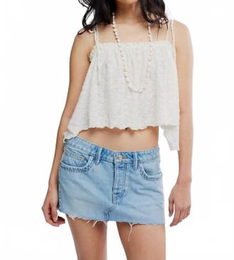 Free People Womens Briana Tank Top In White