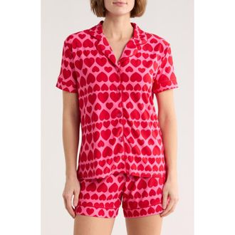 Jaclyn Jersey Pajamas in Dream Of Hearts at Nordstrom Rack, Size X-Large