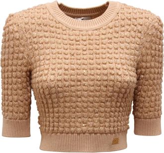 Elisabetta Franchi Mujer, Jerseys, Beige, Talla: S