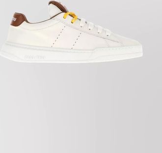 Miu Miu leather low-top sneakers