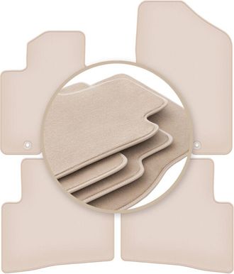 OEM Alfombrillas Premium Beige Para: Kia Sportage Iv Suv 2015