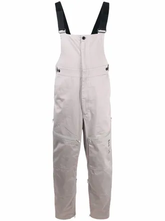 Diesel patch-pocket green-label jumpsuit - men - Organic Cotton - M - Grey