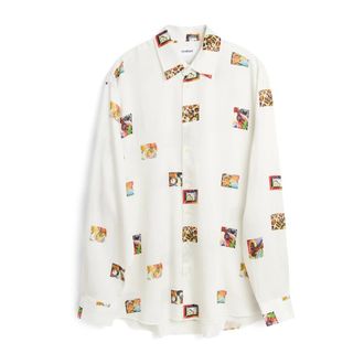 Soulland Damon - Heren - Casual Overhemden - Wit - Xl/2Xl - Overhemden