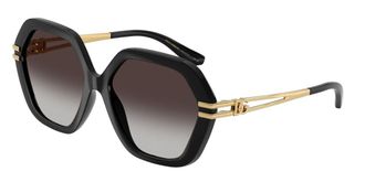Dolce & Gabbana DG6210 501/8G Womens Sunglasses Black Size 56