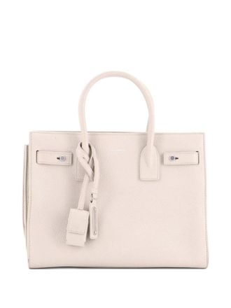Saint Laurent Sac de Jour Souple Bag Leather Baby satchel - Toni neutri