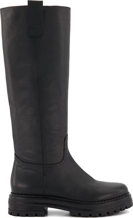 Dune London Tristina Leather Knee High Boots