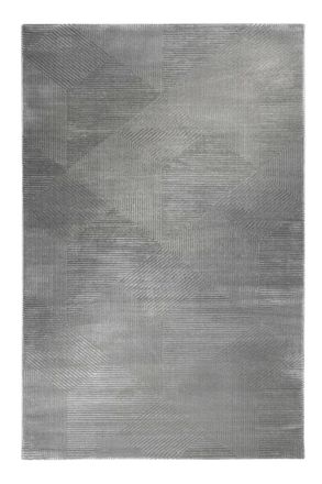 Esprit Alfombra tejida con relieve geom&eacute;trico gris pardo 170x120