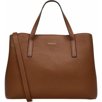 Radley London Dukes Place Medium Ziptop Satchel Bag in Saddle at Nordstrom