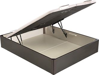 Pikolin Canapé abatible, color wengué, tapa doble, alta resistencia 180x200