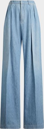 Ralph Lauren Collection Livie Cotton Denim Pants
