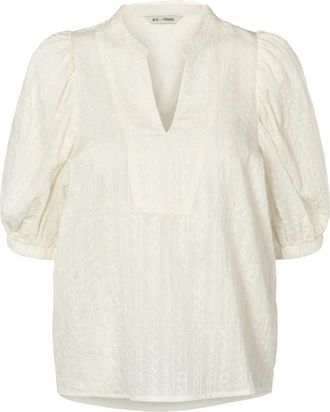 Rue de Femme Blouses - Dames - Blouses - Wit - M - Overhemden