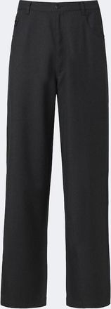 Prada Virgin wool wide-leg pants