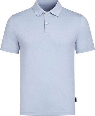 Ted Baker Zeiter Slim Soft Touch Lichtblauwe Poloshirt