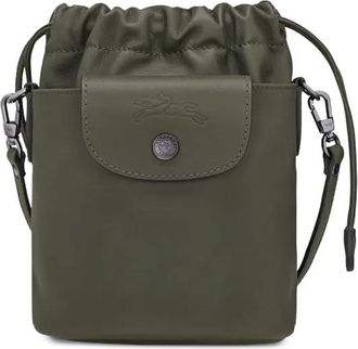 Longchamp Borsa a secchiello Le Pliage piccola - Verde