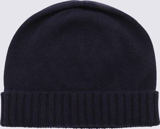 Malo Blue Wool Beanie