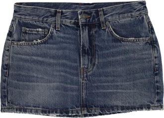 Fiorucci Minigonna con cinque tasche - Blu