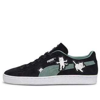 Puma Suede x RIPNDIP Lord Nermal - Black Eucalyptus 393872-01