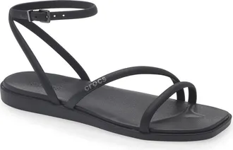 Crocs Miami Ankle Strap Sandal in Black at Nordstrom, Size 10