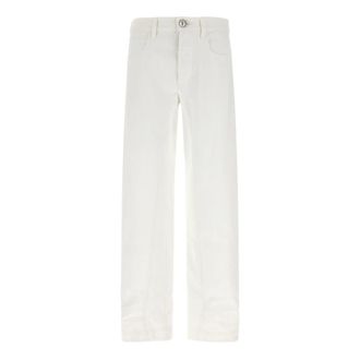 Jil Sander Jeans, Dames, Wit, XS, Denim, Denim Jeans