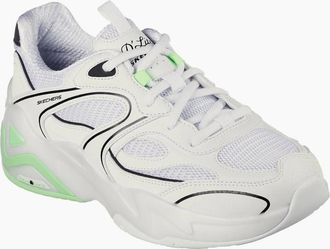 Skechers Womens DL Hyperburst Slip On Trainers - White - Size: 8.5 41.5