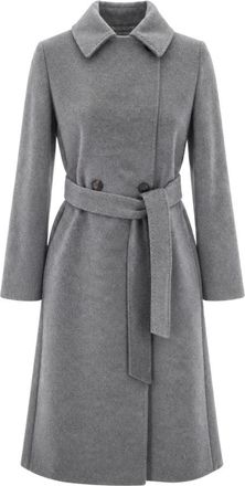 Max Mara Bcollag Coat - Coats - Mujer - Gris - 2XS