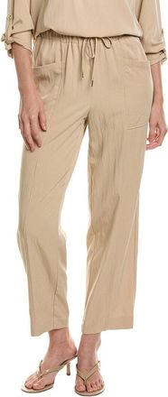 Anne Klein Pull-On Pocket Straight Ankle Pant