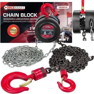 OEM Cabrestante De Cadena, Manual Robusto, Capacidad De Elevaci&oacute;n De 1 Tonelada, Cadena De 3 M