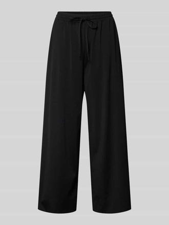 Max Mara Regular Fit Anzughose mit elastischem Bund Modell MODICO in Black, Gr&ouml;&szlig;e XXL