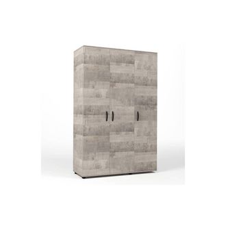 OEM Kit Armadio 3 Ante 120x52x205 Cm Rovere Plat.k355
