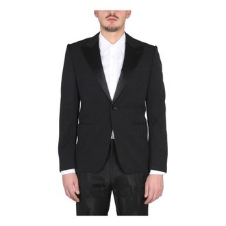 Alexander McQueen Giacca Suit 2 Bottoni - Jackets - Hombre - Negro - XL