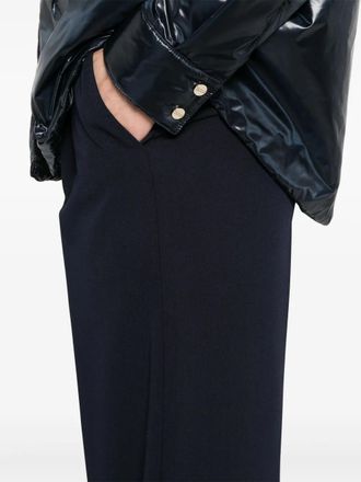Herno Womens Wide-Leg Trousers Navy Ss25 W
