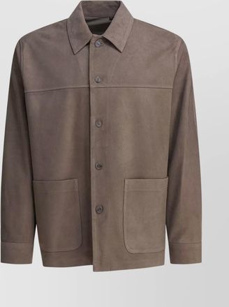 Vince front pockets long sleeves jackets