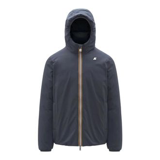 K-Way Jack ST Thermo Reversible Jacket - Heren - Gewatteerde jassen - Blauw - 2XL - Leer - Jassen