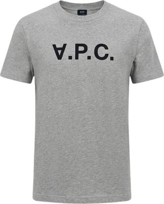 A.P.C. T-shirt Standard Grand VPC Gots - Dames - T-shirts - Grijs - XL - Tops