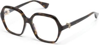 Cartier Ct 0492O 002 Optical Frame - Dames - Brillen - Bruin - 57 MM - Accessoires