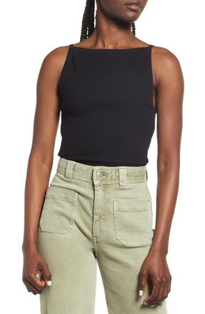 & Other Stories Rib Knit Camisole in Black at Nordstrom, Size X-Small