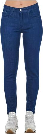 Frankie Morello Dames, Jeans, Blauw, Maat: W30 Denim