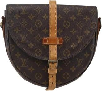 Louis Vuitton Pre-owned Cross Body Bags, female, Brown, Size: ONE SIZE Pre-owned Canvas Cross Body Bag