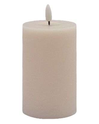 BIDKhome Small Flameless Pillar Candle
