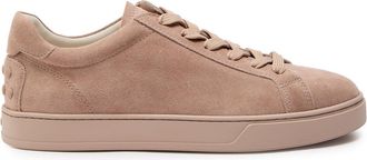 Tod's Panelled Suede Sneakers - Light Pink - 41 (IT41 / UK8)