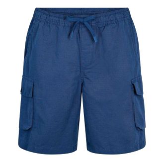 Timberland Heren Katoen Linnen Comfort Cargo Korte Broek (Donkere Denim)