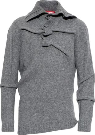 Diesel Truien & Vesten, Heren, Grijs, L, Wol, K-Andrew Turtleneck