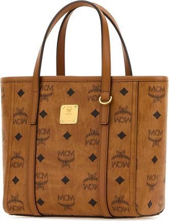 MCM Toni Tote Bag - Cognac