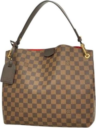 Louis Vuitton Pre-owned Shoulder Bags, female, Brown, Size: ONE SIZE Pre-owned Vintage Shoulder Bag
