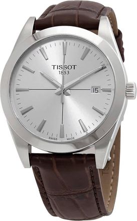 Tissot Gentleman Quartz Silver Dial Mens Watch T127.410.16.031.01