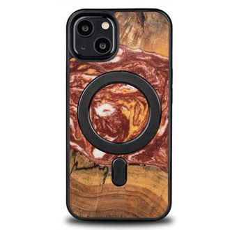 OEM Funda Bewood Unique Para Iphone 13 - Planetas - Marte Con Magsafe