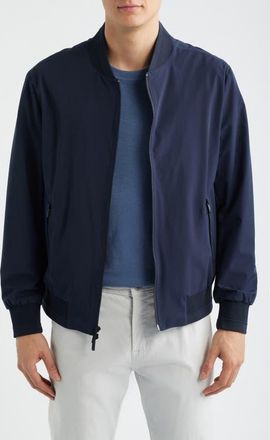 Robert Barakett Brex Windbreaker in Dark Caspian at Nordstrom, Size Xx-Large