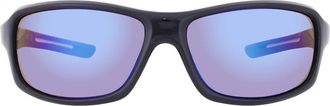 Timberland Smoke Gradient Wrap Mens Sunglasses TB7275 01B 65