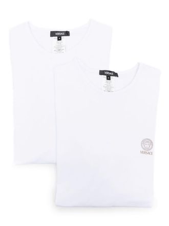 Versace Set di 2 T-shirt Medusa Head - Bianco